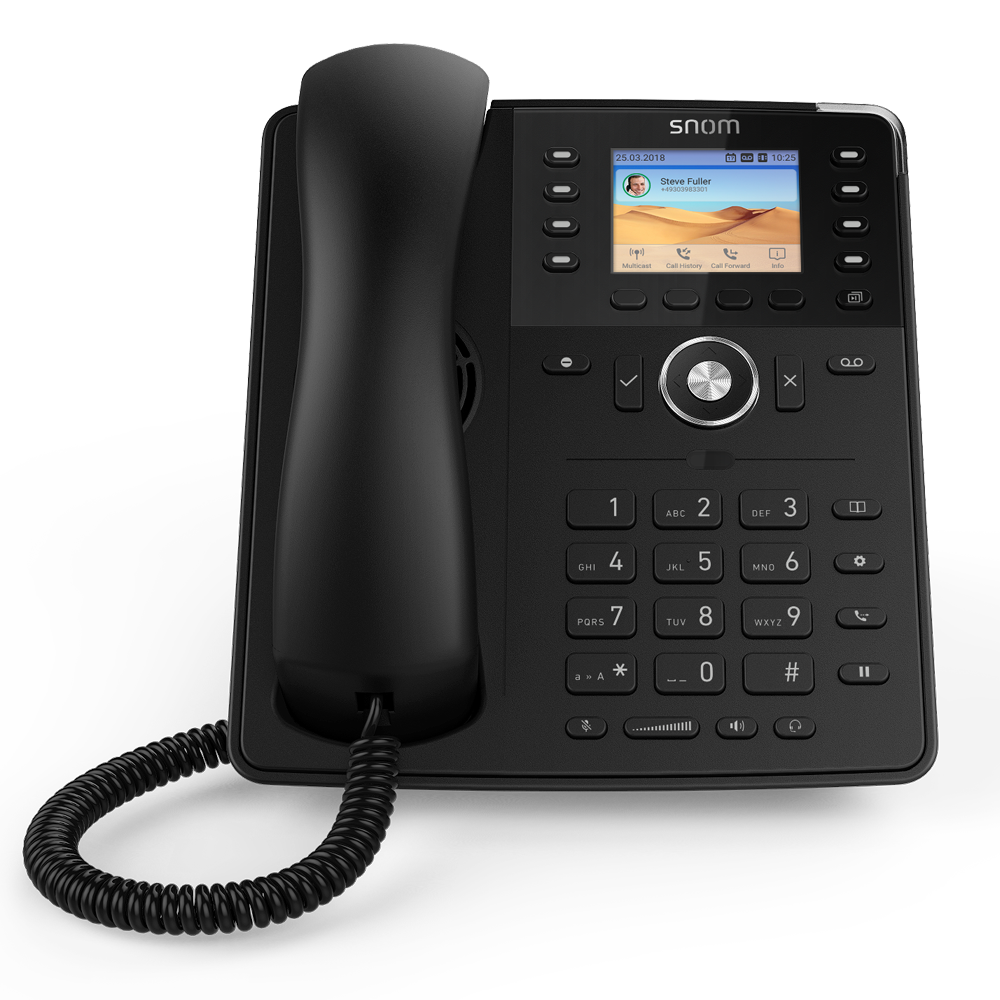 Snom D735 Gigabit IP Phone - 3 Years Warranty | Telephonykart